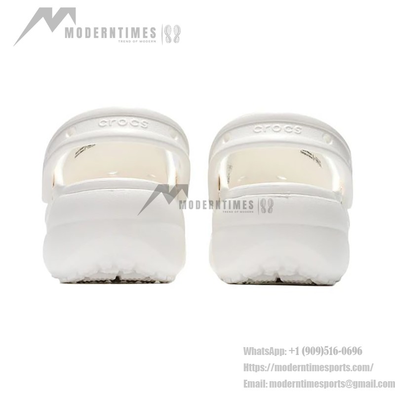 Crocsクラシッククラウズレトロビーチシューズホワイト206750-100 Crocsクラシッククラウズレトロビーチシューズホワイト206750-100 - 軽量で快適な夏の必需品
