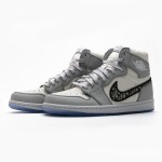 Dior x Air Jordan 1 High OG コラボ CN8607-002 限定版 Dior x Air Jordan 1 High OG CN8607-002 ラグジュアリーObliqueパターン限定版