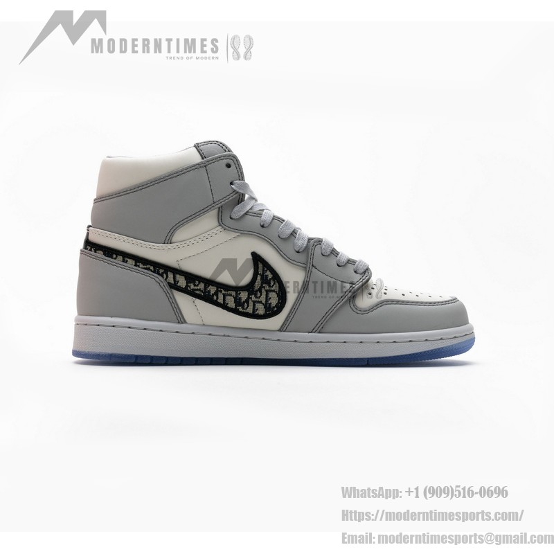 Dior x Air Jordan 1 High OG コラボ CN8607-002 限定版 Dior x Air Jordan 1 High OG CN8607-002 ラグジュアリーObliqueパターン限定版
