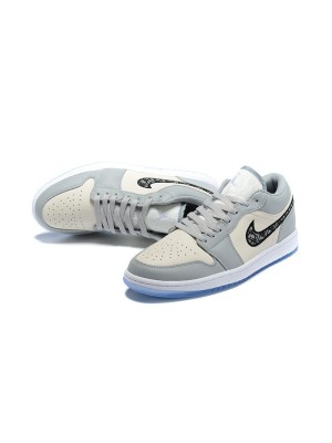 Dior x Air Jordan 1 Low CN8608-002 – Exclusive Luxury Collaboration, Premium Leather, Limited Edition Sneakers