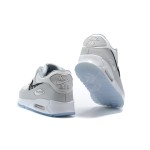Nike Air Max 90 - ライトグレー&チェック柄スウッシュ Nike Air Max 90 CN8607-002 チェック柄スウッシュのライトグレースニーカー