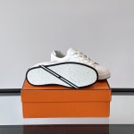 Hermès Herren Sneaker H251075Z 02350 Weiße Modische Freizeitschuhe | Luxusmarke Schuhe