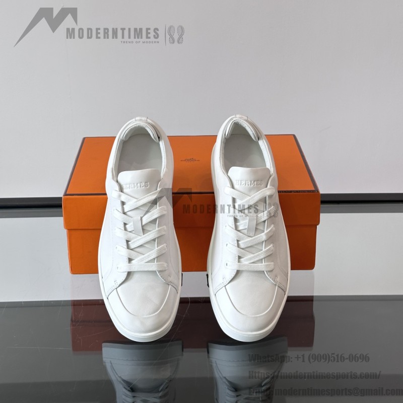 Hermès Herren Sneaker H251075Z 02350 Weiße Modische Freizeitschuhe | Luxusmarke Schuhe