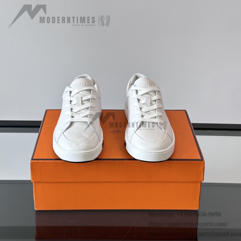 Hermès Herren Sneaker H251075Z 02350 Weiße Modische Freizeitschuhe | Luxusmarke Schuhe