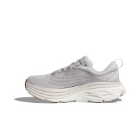 HOKA Bondi 8 Running Shoes 1127952-LRNC - Lightweight Cushioned Support for Long Runs & Daily Wear, Lunar Rock Color