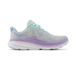 HOKA Clifton 9 | Mint Green & Purple | Premium Comfort and Performance HOKA Clifton 9 1131170-SOLM in Mint Green & Purple with Lightweight Cushioning