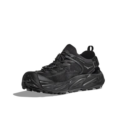 HOKA Hopara 2 オールテレインサンダル 1147650-BBLC - アウトドアハイキング&水陸両用、軽量で通気性のあるブラックデザイン