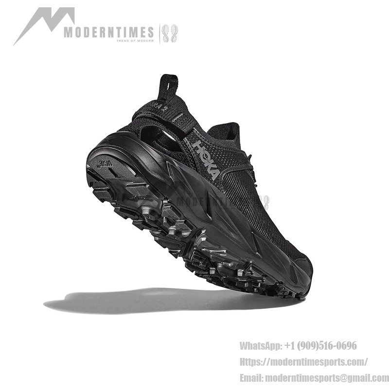 HOKA Hopara 2 Sandals - Lightweight Outdoor & All-Terrain Footwear HOKA Hopara 2 All-Terrain Sandals 1147650-BBLC - Black Hiking & Water-Friendly Design