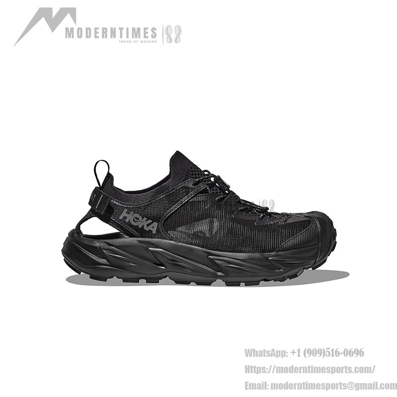 HOKA Hopara 2 Sandals - Lightweight Outdoor & All-Terrain Footwear HOKA Hopara 2 All-Terrain Sandals 1147650-BBLC - Black Hiking & Water-Friendly Design