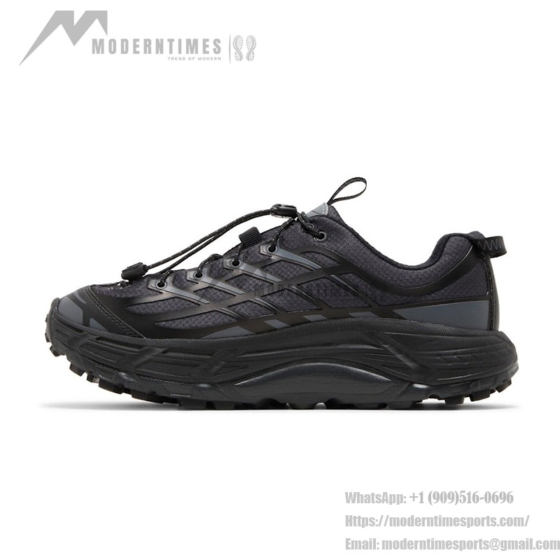 HOKA ONE ONE Mafate Speed 3 トレイルシューズ - ブラック軽量アウトドアシューズ HOKA ONE ONE Mafate Speed 3 1141572-BBLC トレイルランニングシューズ - ブラック、軽量、耐久性