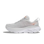 Hoka One One Bondi 7 Lightweight Cushioned Grey Comfortable Sneakers | 1110519-HMSH Hoka One One Bondi 7 Running Shoes - Grey Model 1110519-HMSH