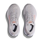 Hoka One One Bondi 7 Lightweight Cushioned Grey Comfortable Sneakers | 1110519-HMSH Hoka One One Bondi 7 Running Shoes - Grey Model 1110519-HMSH