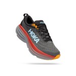 HOKA ONE ONE Bondi 8 1123202-ACTL 軽量クッションシューズ HOKA ONE ONE Bondi 8 ランニングシューズ - アンソラサイトブルー&レッド 軽量クッションスニーカー