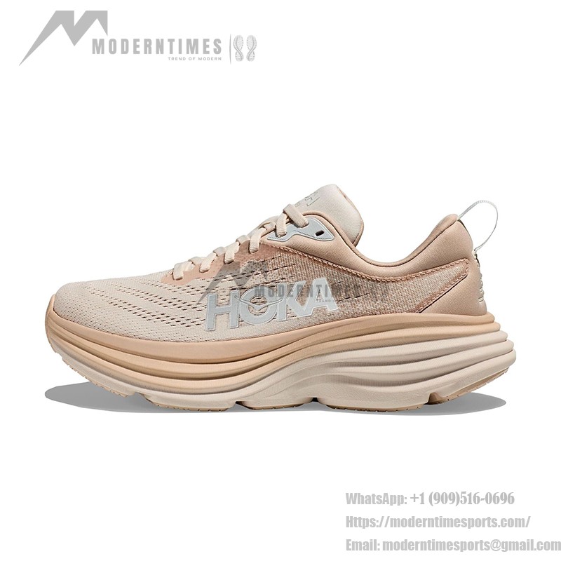 HOKA ONE ONE Bondi 8 | シフティングサンド | プレミアムランニングシューズ HOKA ONE ONE Bondi 8 シフティングサンドクッションシューズ