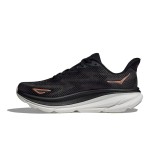 HOKA Clifton 9 1127896-BRGL Running Shoes – Black & Rose Gold HOKA ONE ONE Clifton 9 Running Shoes in Black and Rose Gold