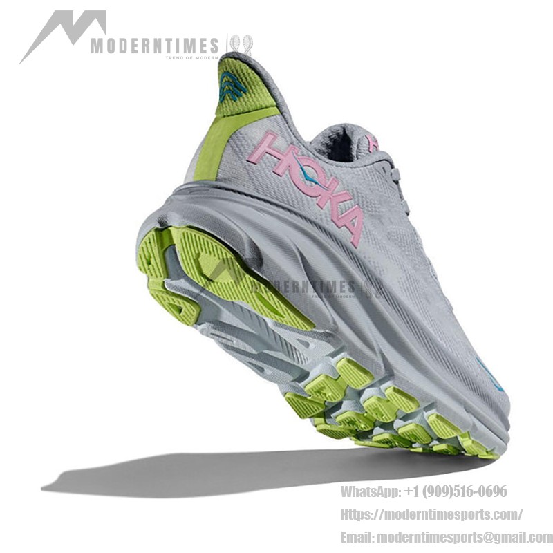 HOKA Clifton 9 | Gull & Sea Ice | Lightweight Running Shoes HOKA ONE ONE Clifton 9 Running Shoes in Gull & Sea Ice