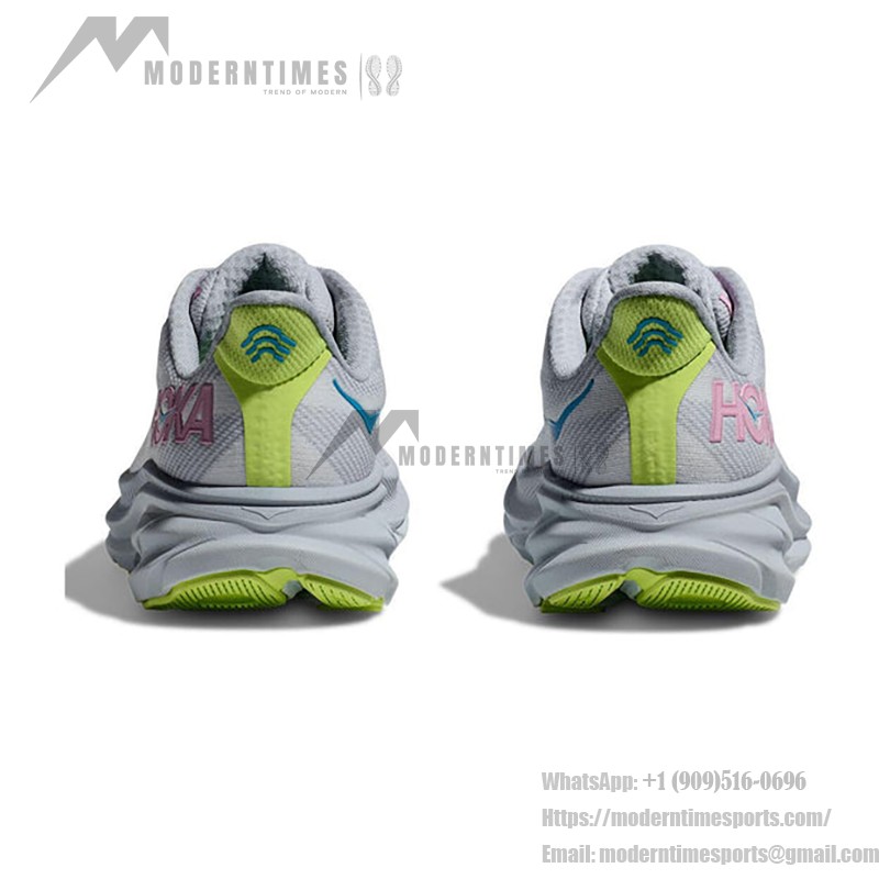 HOKA Clifton 9 | Gull & Sea Ice | Lightweight Running Shoes HOKA ONE ONE Clifton 9 Running Shoes in Gull & Sea Ice