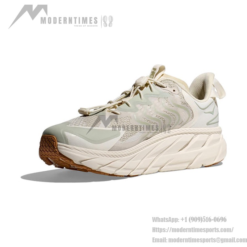 Hoka One One Clifton LS x Satisfy 軽量ファッションスニーカー | 1143450-CTWW Hoka One One Clifton LS x Satisfy コラボレーションランニングシューズ - モデル 1143450-CTWW