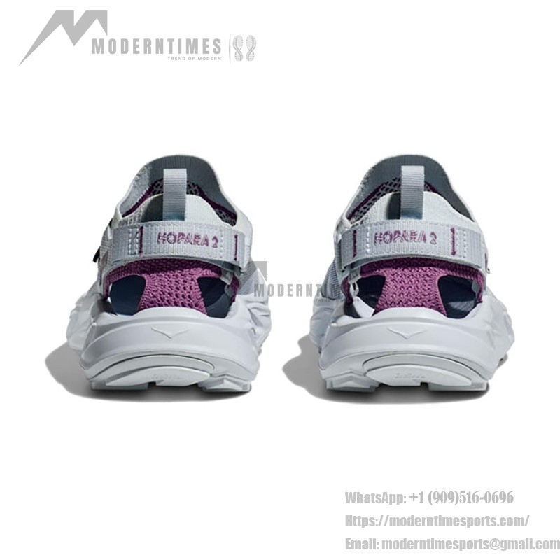HOKA Hopara 2 Sandals | Quick-Dry Outdoor Footwear HOKA ONE ONE Hopara 2 Sandals in Illusion Blue & Amethyst