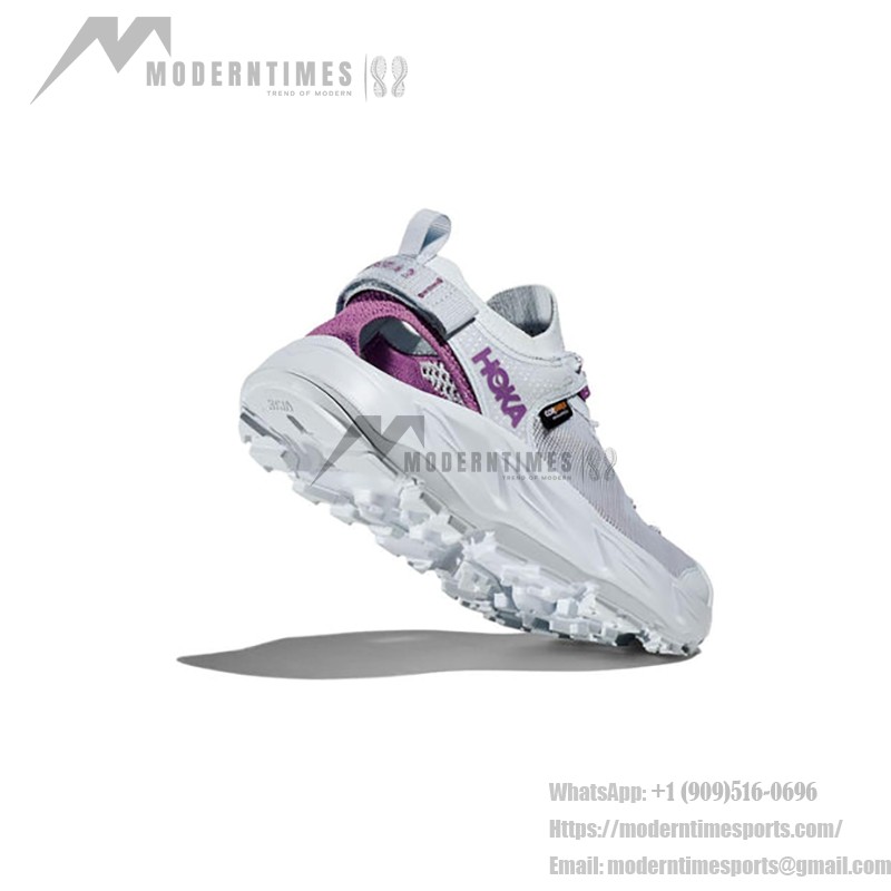 HOKA Hopara 2 Sandals | Quick-Dry Outdoor Footwear HOKA ONE ONE Hopara 2 Sandals in Illusion Blue & Amethyst