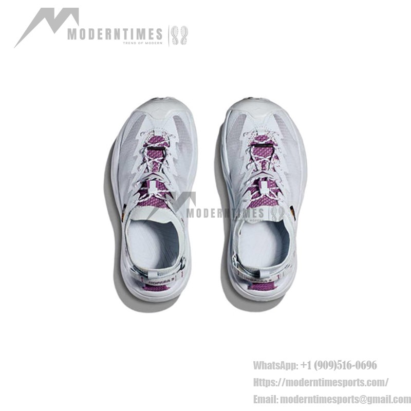 HOKA Hopara 2 Sandals | Quick-Dry Outdoor Footwear HOKA ONE ONE Hopara 2 Sandals in Illusion Blue & Amethyst
