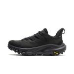 HOKA Kaha 2 Low GTX | All-Black Waterproof Hiking Shoes HOKA ONE ONE Kaha 2 Low GTX Hiking Shoes in All-Black