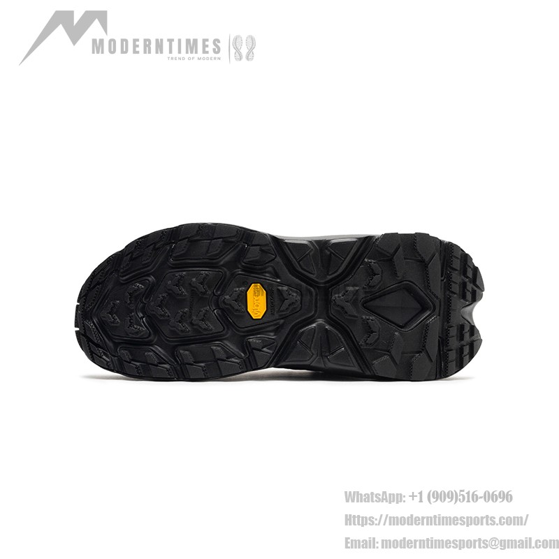 HOKA Kaha 2 Low GTX | All-Black Waterproof Hiking Shoes HOKA ONE ONE Kaha 2 Low GTX Hiking Shoes in All-Black
