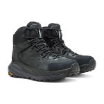HOKA ONE ONE Kaha GTX Hiking Boots (1112030-BPHN) - Black/Phantom, Waterproof with Vibram Outsole HOKA ONE ONE Kaha GTX Hiking Boots in Black/Phantom with GORE-TEX Waterproof Technology and Vibram Megagrip Outsole, Model 1112030-BPHN