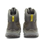 HOKA ONE ONE Kaha GTX Hiking Boots (1112030-CGGS) - Charcoal Grey/Green Sheen, Waterproof with Vibram Outsole HOKA ONE ONE Kaha GTX Hiking Boots in Charcoal Grey/Green Sheen with GORE-TEX Waterproof Technology and Vibram Megagrip Outsole, Model 1112030-CGGS