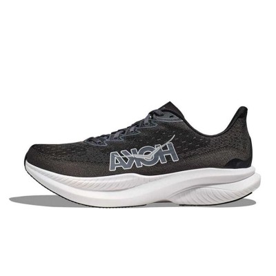 Hoka One One Mach 6 ランニングシューズ｜1147790-BWHT｜軽量クッション性ブラック＆ホワイトスニーカー