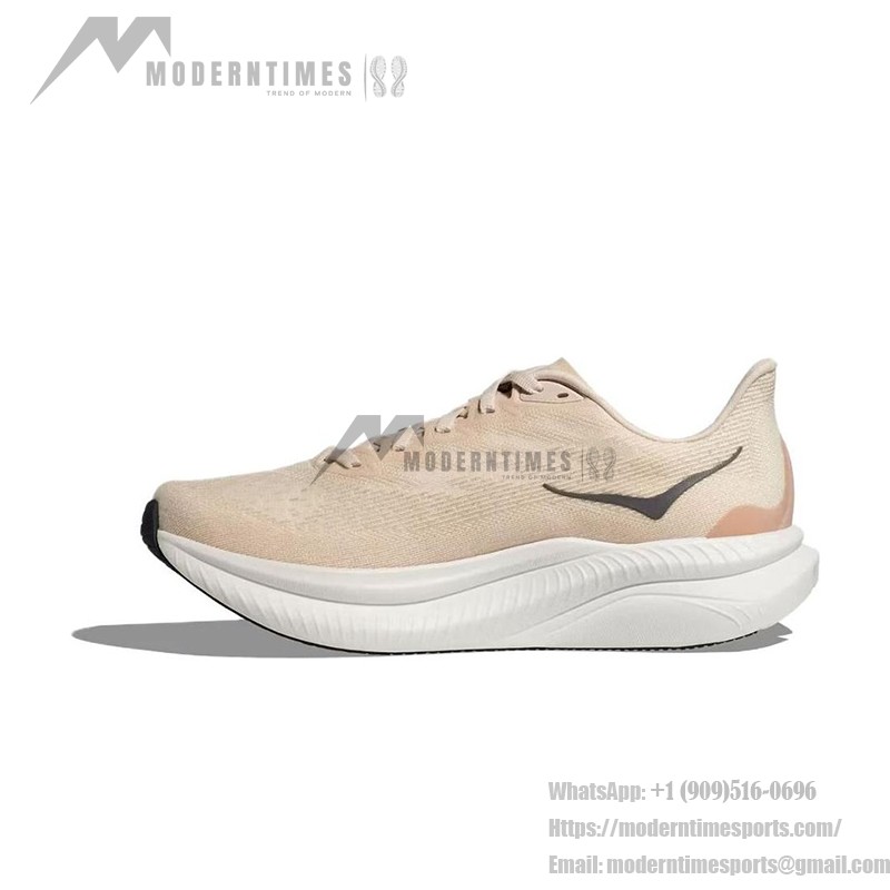 HOKA Mach 6 1147810-EGV Eggnog & Vanilla ランニングシューズ HOKA ONE ONE Mach 6 1147810-EGV ランニングシューズ - Eggnog & Vanilla 軽量クッションシューズ