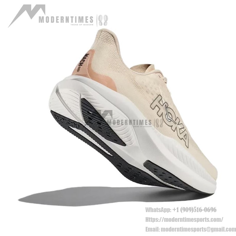 HOKA Mach 6 1147810-EGV Eggnog & Vanilla ランニングシューズ HOKA ONE ONE Mach 6 1147810-EGV ランニングシューズ - Eggnog & Vanilla 軽量クッションシューズ