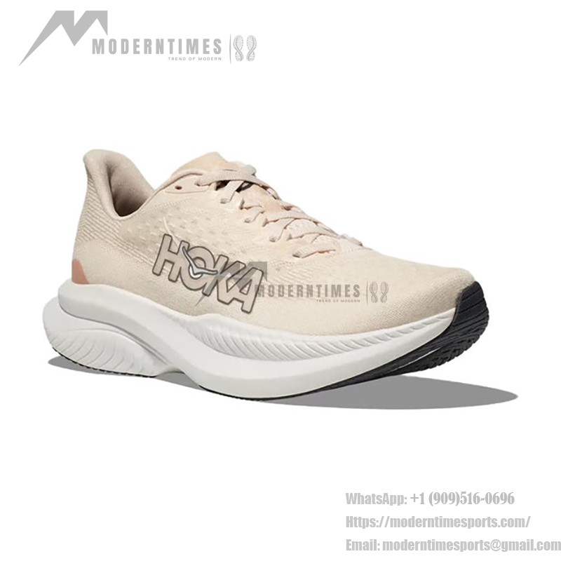 HOKA Mach 6 1147810-EGV Eggnog & Vanilla ランニングシューズ HOKA ONE ONE Mach 6 1147810-EGV ランニングシューズ - Eggnog & Vanilla 軽量クッションシューズ