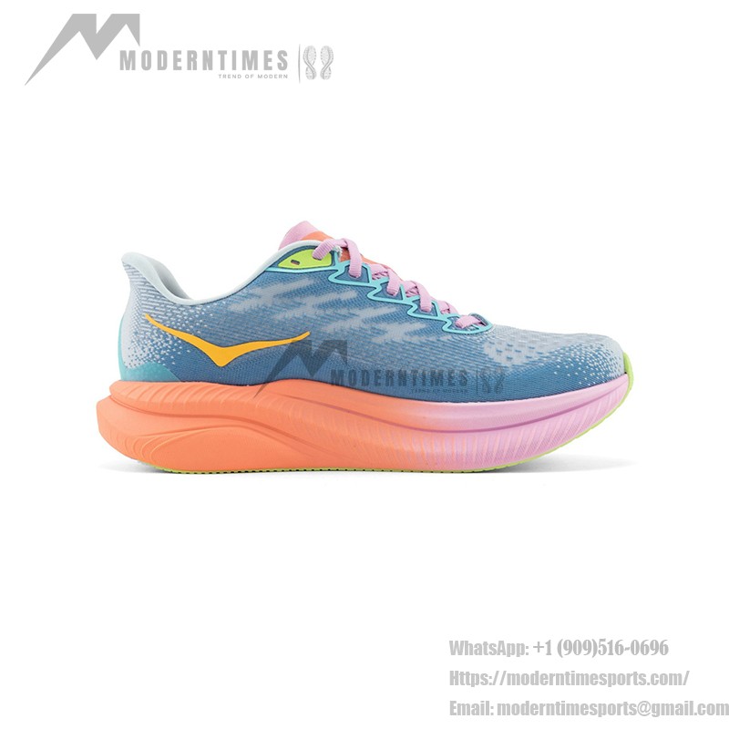 Hoka One One Mach 6 軽量クッション性グラデーションスニーカー | 1147810-ISK Hoka One One Mach 6 イリュージョンダスク ランニングシューズ - モデル 1147810-ISK