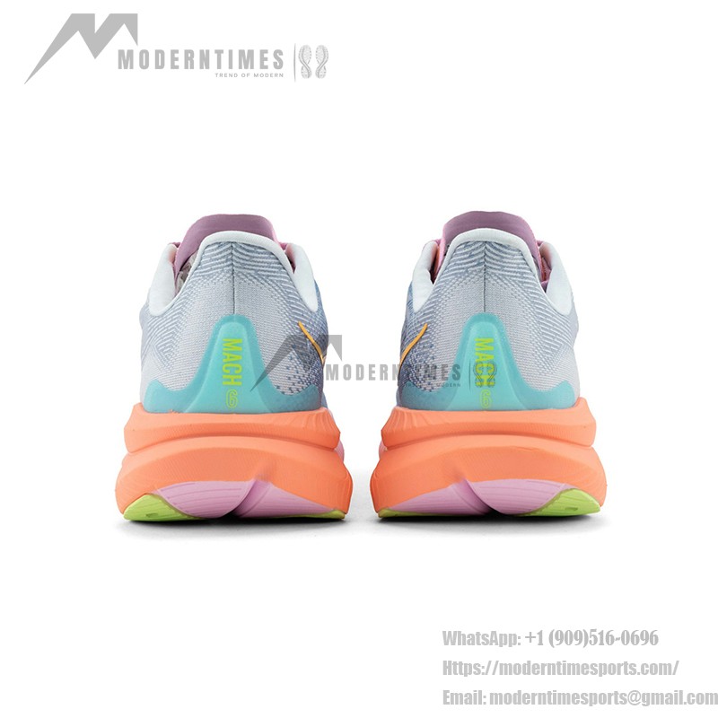 Hoka One One Mach 6 軽量クッション性グラデーションスニーカー | 1147810-ISK Hoka One One Mach 6 イリュージョンダスク ランニングシューズ - モデル 1147810-ISK