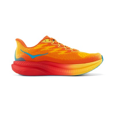 HOKA ONE ONE Mach 6 1147790-PYS ランニングシューズ | ポピー・スカッシュ 軽量クッションスニーカー | 高性能で快適なスポーツシューズ