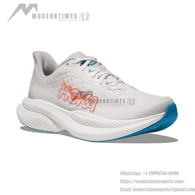 HOKA ONE ONE Mach 6 1147810-WNCL クッショントレーナー HOKA ONE ONE Mach 6 1147810-WNCL ランニングシューズ(ホワイトニンバスクラウド)