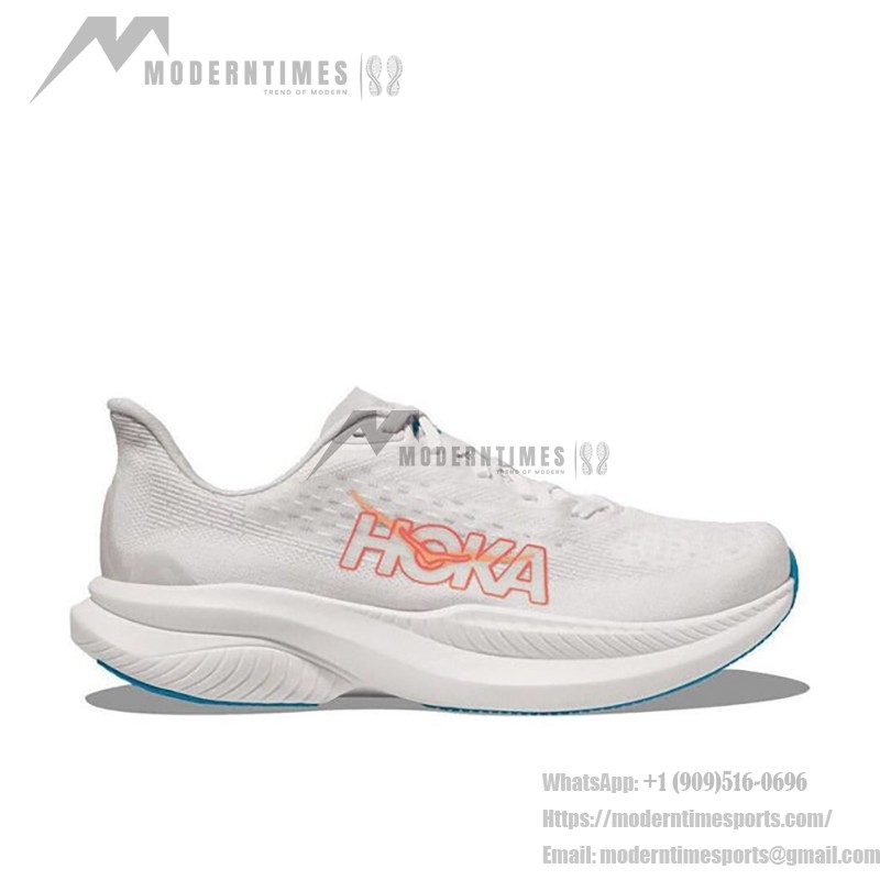 HOKA ONE ONE Mach 6 1147810-WNCL クッショントレーナー HOKA ONE ONE Mach 6 1147810-WNCL ランニングシューズ(ホワイトニンバスクラウド)