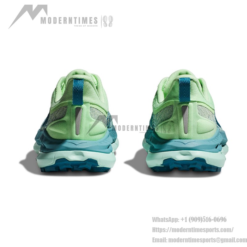 HOKA Mafate Speed 4 Trail Running Shoes 1131056-LGOM | Green | Maximum Grip & Comfort HOKA Mafate Speed 4 Trail Running Shoes in green with Vibram® outsole, designed for maximum grip and long-lasting comfort.