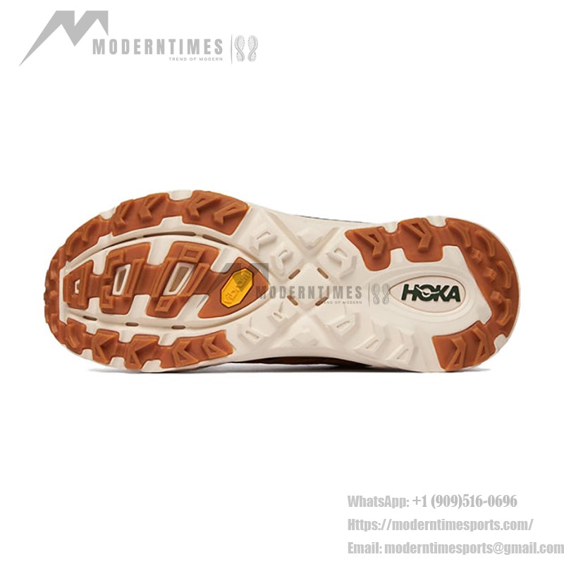 Hoka One One Mafate Three 2 軽量クッション性ゴールデンイエロースニーカー | 1141572-GLW Hoka One One Mafate Three 2 トレイルランニングシューズ - ゴールデンイエローモデル 1141572-GLW