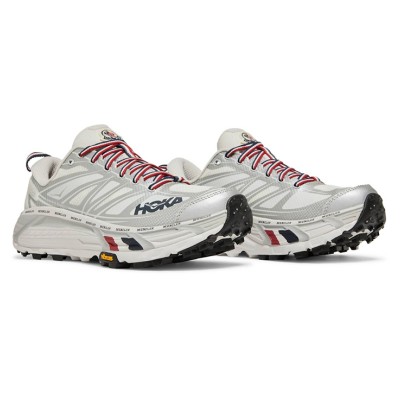 HOKA x Moncler Mafate Speed 2 ランニングシューズ 1129992-NCHMS｜Nimbus Cloud & Harbor Mist｜高級感とパフォーマンスの融合