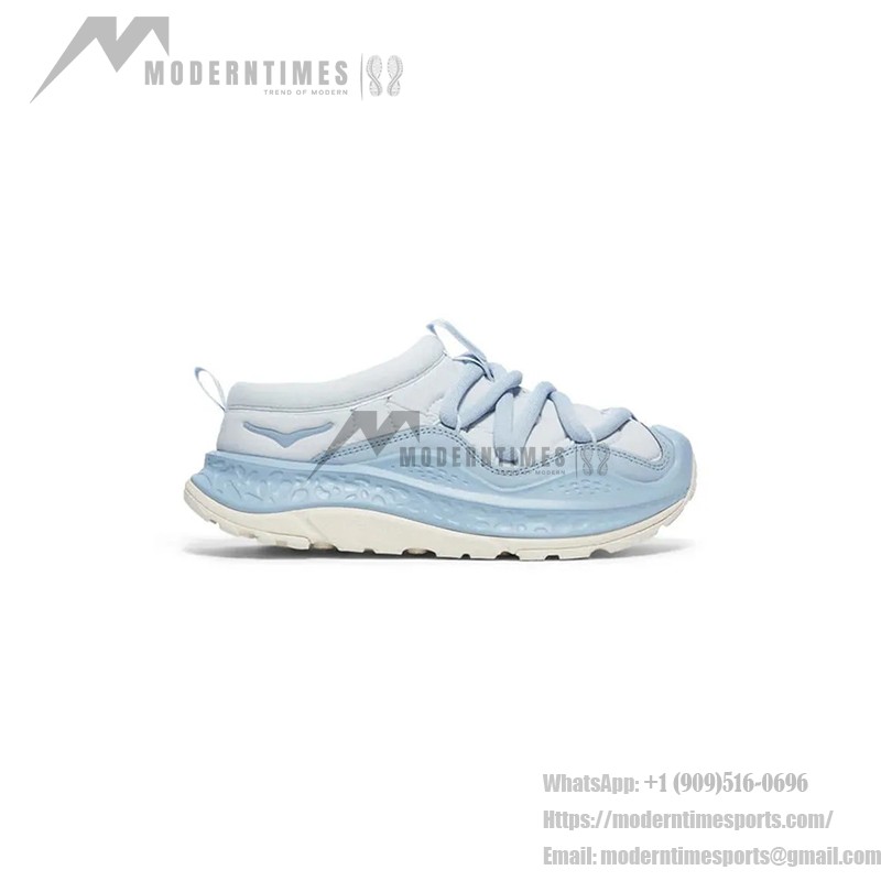 Hoka One One ORA Primo Comfortable Overcast Blue Slip-On Sneakers | 1141570-ORZ Hoka One One ORA Primo Slip-On Shoes in Overcast Blue - Model 1141570-ORZ
