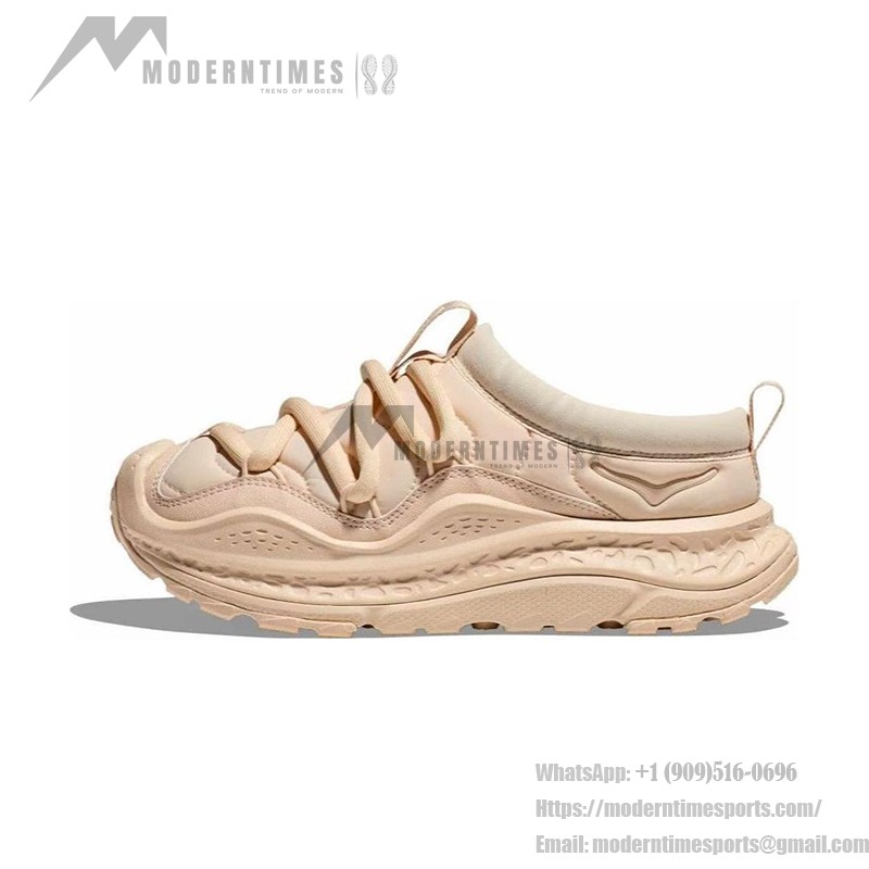 Hoka One One ORA Primo 快適なバニラカラー スリッポンシューズ | 1141570-VLV Hoka One One ORA Primo スリッポンシューズ バニラ - モデル 1141570-VLV