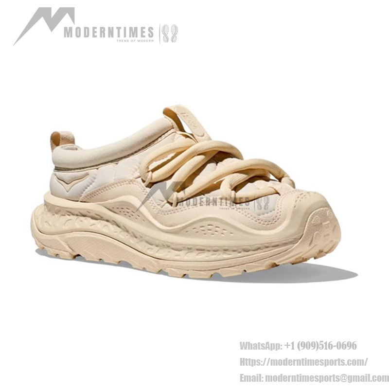 Hoka One One ORA Primo 快適なバニラカラー スリッポンシューズ | 1141570-VLV Hoka One One ORA Primo スリッポンシューズ バニラ - モデル 1141570-VLV