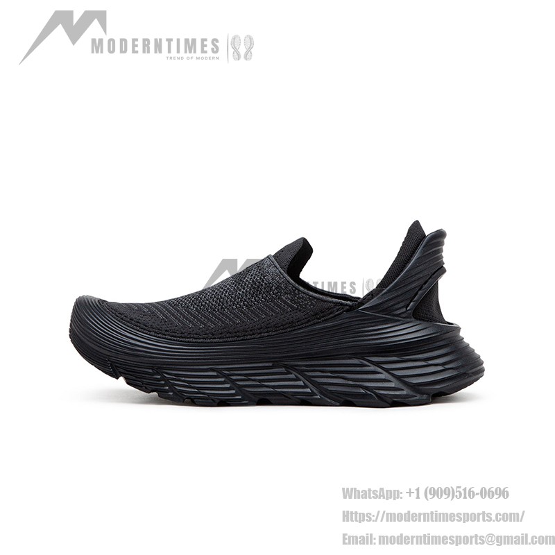 Hoka One One Restore TC スリッポンシューズ | 快適で軽量なブラックスニーカー Hoka One One Restore TC スリッポンシューズ(ブラック)