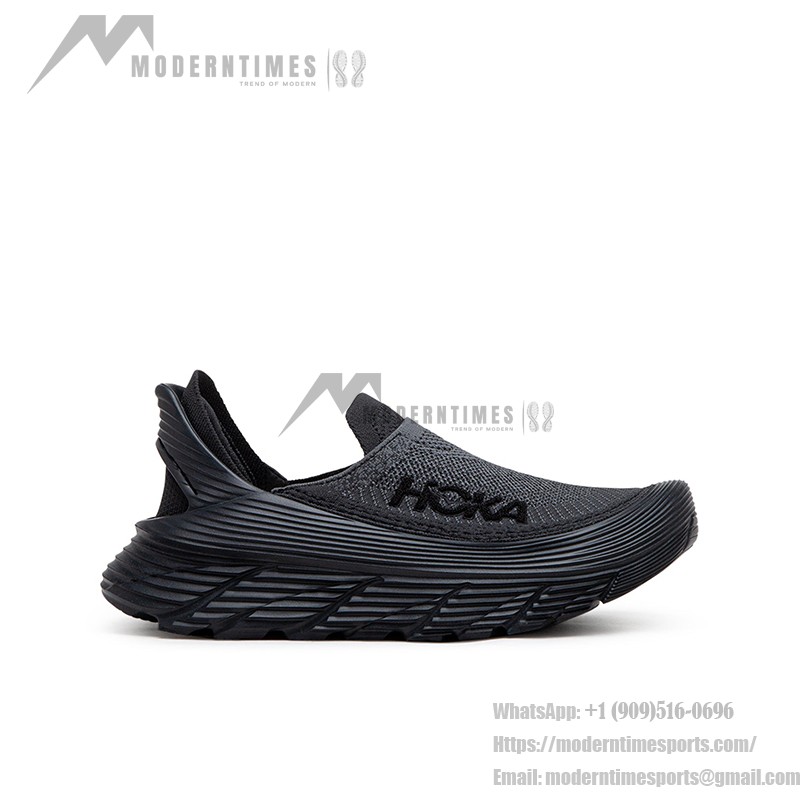 Hoka One One Restore TC スリッポンシューズ | 快適で軽量なブラックスニーカー Hoka One One Restore TC スリッポンシューズ(ブラック)