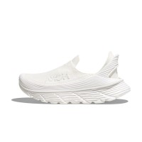 HOKA ONE ONE Restore TC 1134532-RAWW スリップオンスニーカー | オールホワイト 軽量で快適な通気性ランニングシューズ | 男女兼用トレンドシューズ