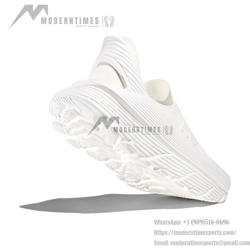 HOKA ONE ONE Restore TC スリップオンスニーカー - オールホワイト 軽量で快適なシューズ HOKA ONE ONE Restore TC 1134532-RAWW スリップオンスニーカー(オールホワイト)