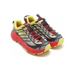 HOKA ONE ONE Speedgoat 5 Trail Running Shoes - Durable Red-Yellow Non-Slip Sneakers HOKA ONE ONE Speedgoat 5 1153891-HRK Trail Running Shoes in Red and Yellow