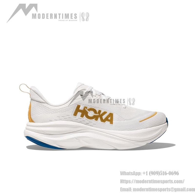 HOKA ONE ONE Skyf Low ランニングシューズ - フロストゴールド軽量クッションスニーカー HOKA ONE ONE Skyf Low 1155111-FTG ランニングシューズ(フロストゴールド)